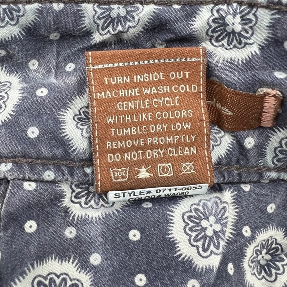 Paige Hidden Hills Boot Cut Rough Hem Jeans Size 30 Women's - Picture 6 of 9